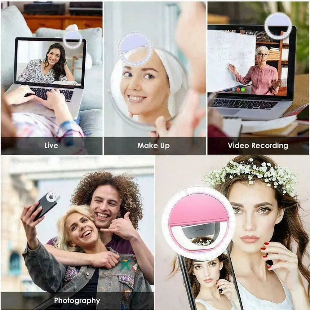 Luz de Selfie Portátil LED
