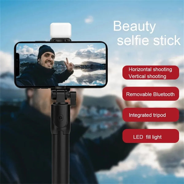 Trípode Selfie con Luz LED