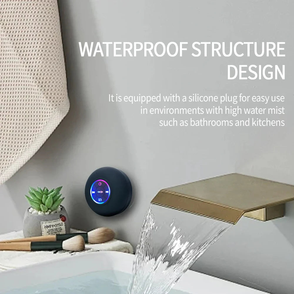 Altavoz Bluetooth LED Portátil
