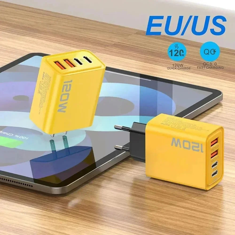 Cargador Rápido USB C 120W